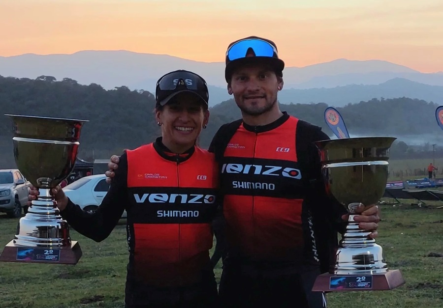Ciclismo: Podio para Agustina Quiros y Nicolás Valdéz en el Transmontaña 2023