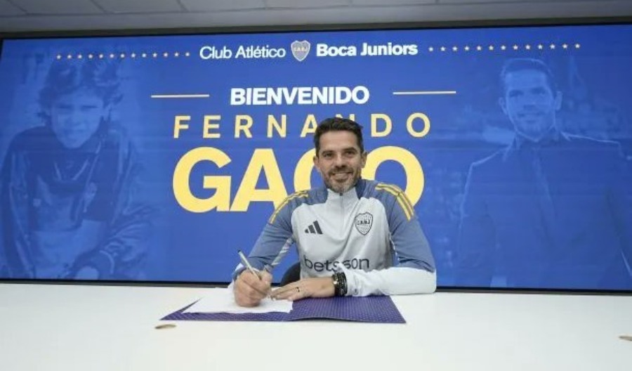 Boca Juniors presentó a Fernando Gago: "Me toca estar como entrenador del club en el que me crié"