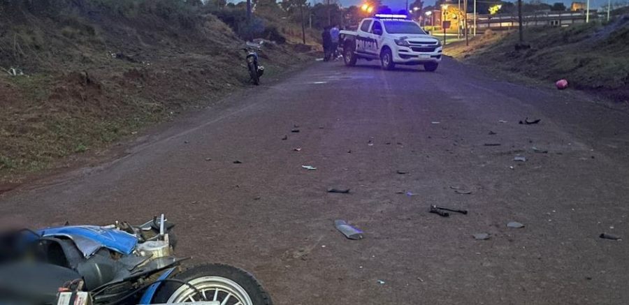 Apóstoles: Siniestro fatal, donde estarían involucradas dos motocicletas
