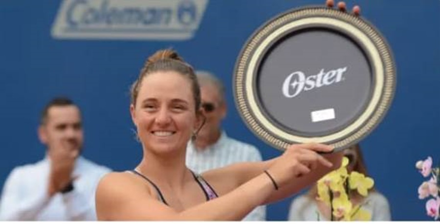 Nadia Podoroska, campeona en Cali, un título muy esperado y valioso para el tenis femenino argentino