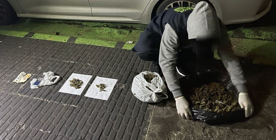 Dos jóvenes de 25 y 21 años detenidos con droga en la ciudad de Posadas: El valor estimado de supera los cinco millones de pesos en marihuana