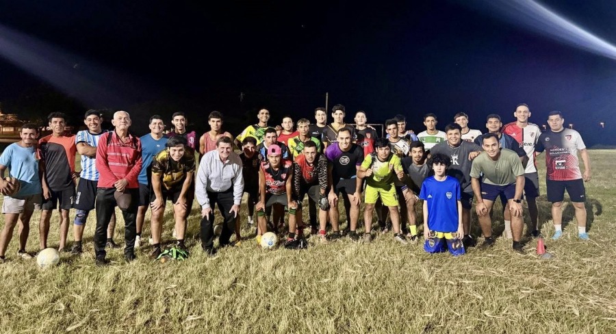 Adolfo Safrán: “En Apóstoles, visité a los clubes de fútbol Ferro y 200 Viviendas”