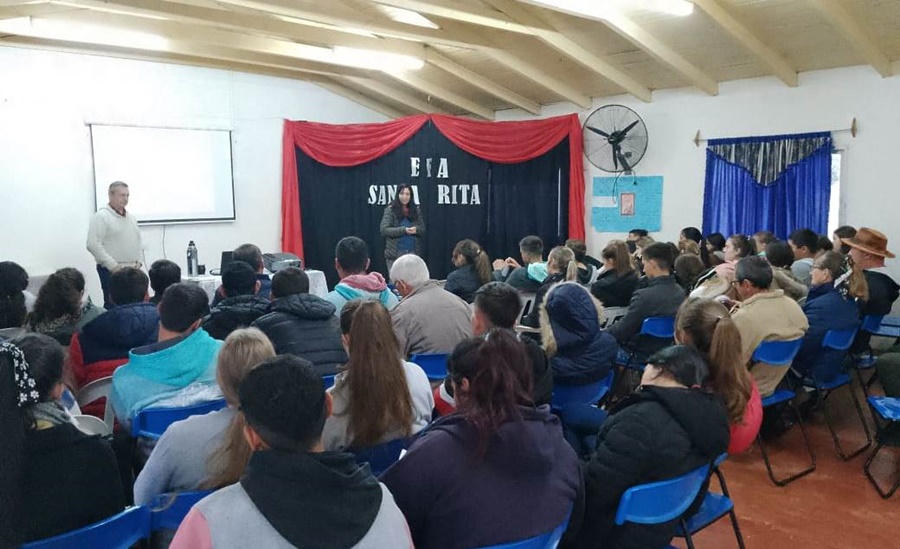 Misiones: Comenzó el ciclo de capacitaciones técnicas en prevención de heladas en frutales