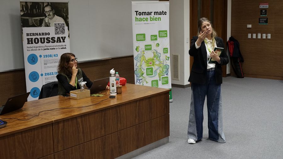 “Cuando tomamos mate, nos hidratamos e incorporamos antioxidantes al organismo”