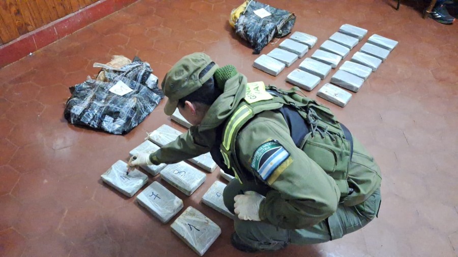 Gendarmería Nacional logró incautar estupefaciente en dos oportunidades diferentes