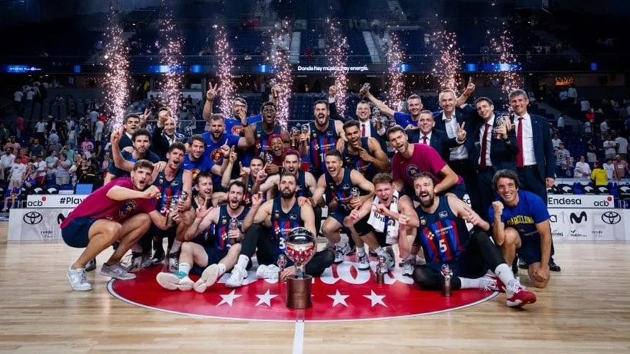 Básquetbol: El Barcelona de Nicolás Laprovittola se consagró campeón de La Liga Endesa ante Real Madrid