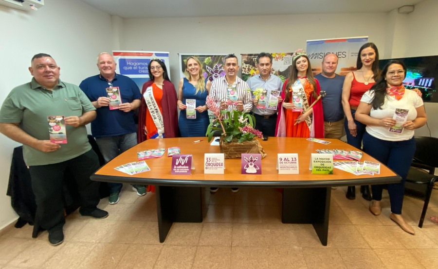 Misiones: Llega una nueva edición de Fiesta Nacional de la Orquídea y Provincial de la Flor, más de 60 stands de viveros, feria artesanal y comercial, patios de comida y espectáculos artísticos, conforman el programa