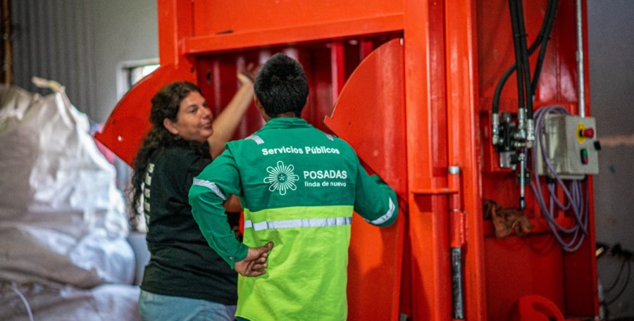 Posadas: El Centro de Acopio logró recuperar más de 138 toneladas de materiales en 2024