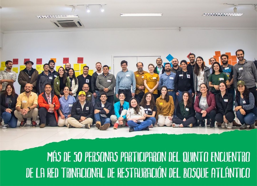 Quinto encuentro de la Red Trinacional de Restauración del Bosque Atlántico