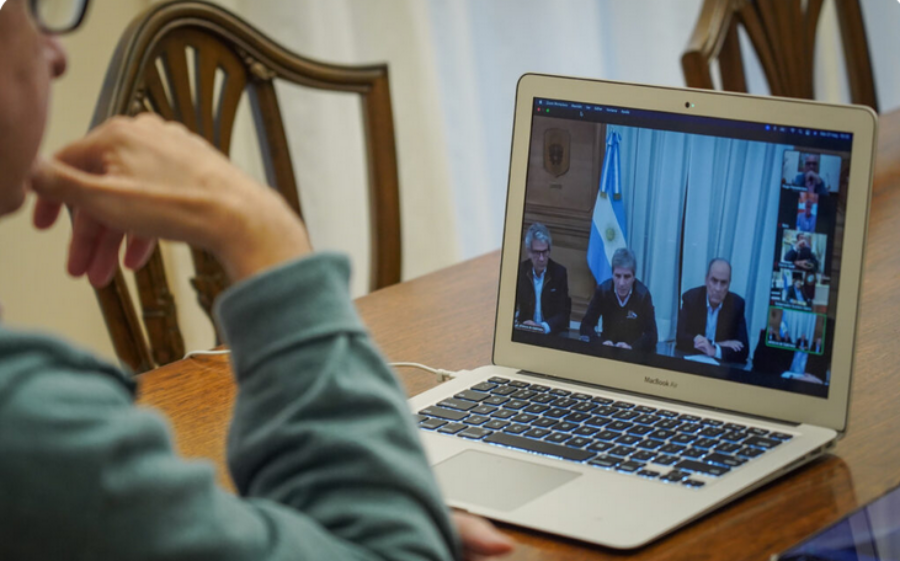 El Gobernador Passalacqua, junto a otros Mandatarios mantuvieron una reunión virtual con Funcionarios Nacionales, en el marco del diálogo entre Nación y Provincias en torno a medidas fiscales
