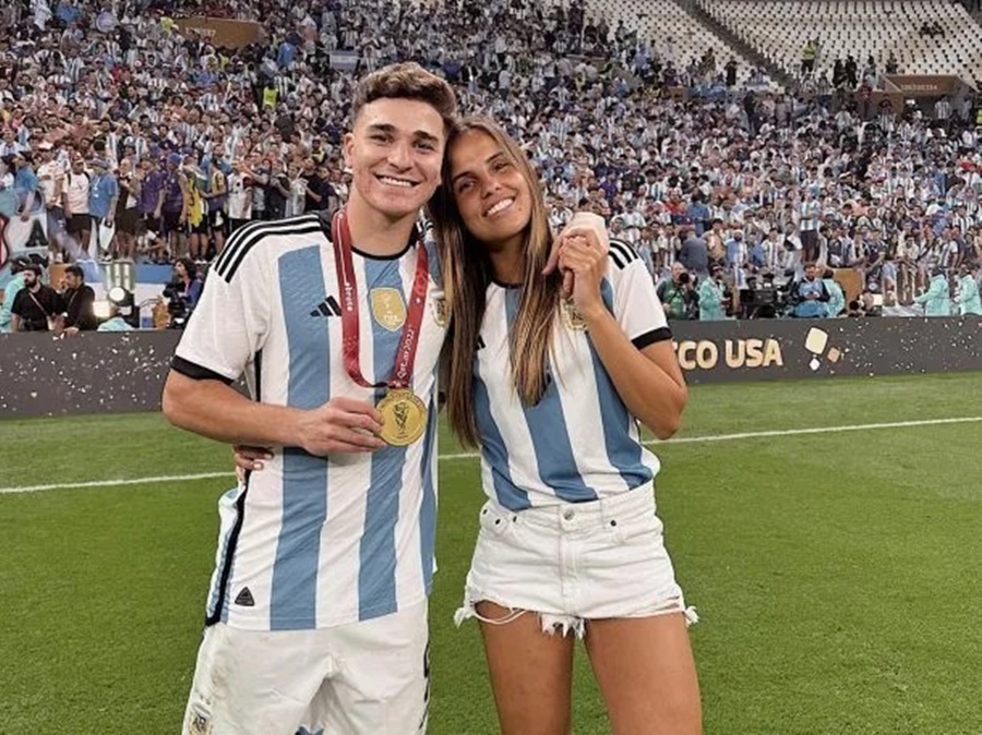 Rompió el silencio: El descargo de la novia de Julián Álvarez tras el escándalo