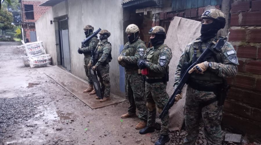 Posadas: Allanamiento en Chacra 181, donde hubo dos detenidos por múltiples ilícitos en la ciudad