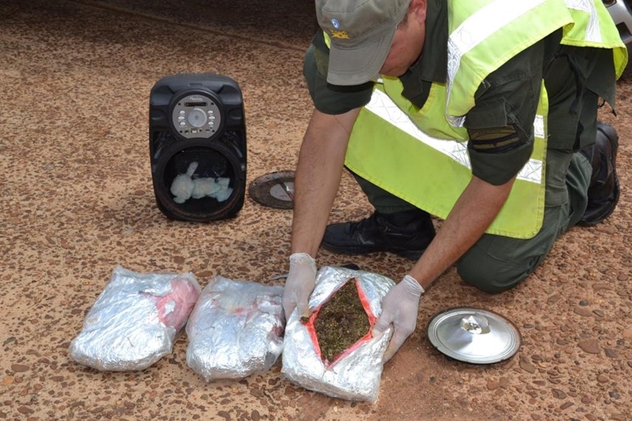 Corrientes: Gendarmería Nacional realizó incautación de estupefaciente en encomienda