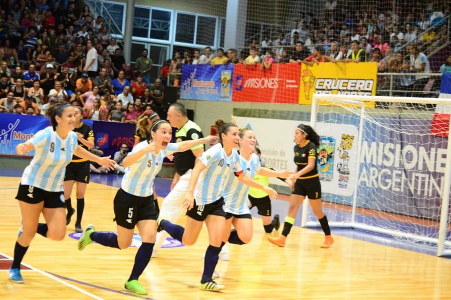 Mundial de Fútsal Femenino: Argentina aplastó a México en el debut
