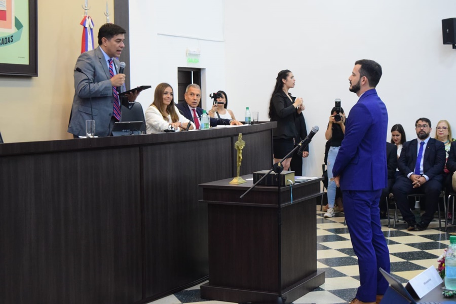 Jair Dib fue electo Presidente del Honorable Concejo Deliberante de Posadas