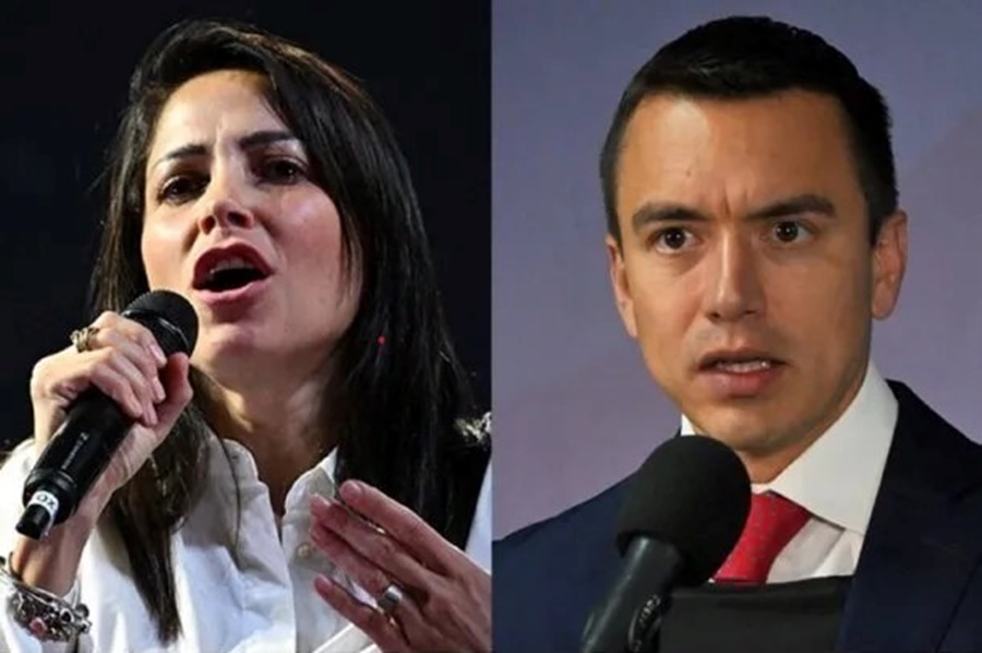 90% escrutado: Elecciones en Ecuador, Luisa González y Daniel Noboa, a segunda vuelta