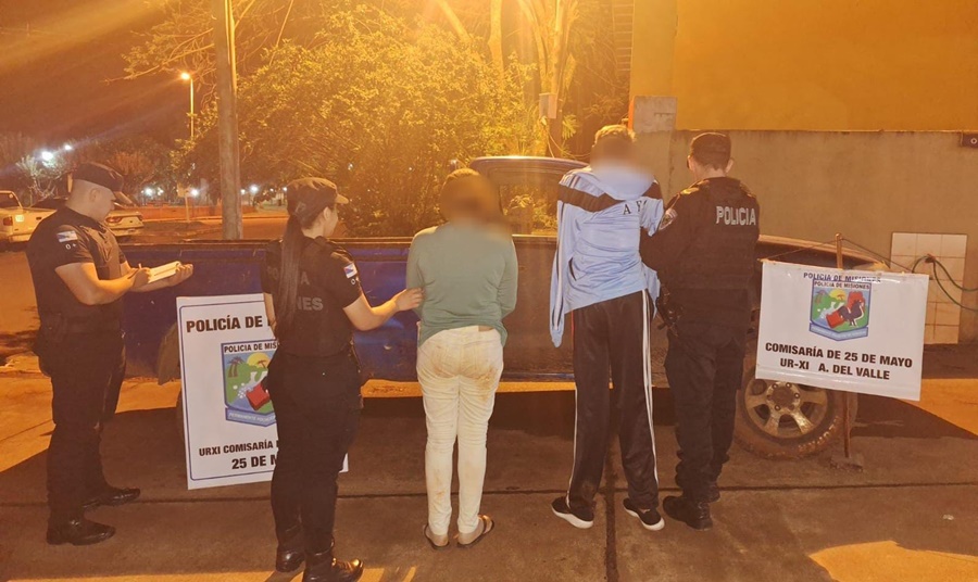 Detuvieron a pareja alcoholizada que le hizo conducir una camioneta a su hija menor