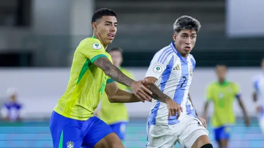 Sudamericano Sub-20: Argentina igualó con Brasil y se posterga la definición del título para la última fecha