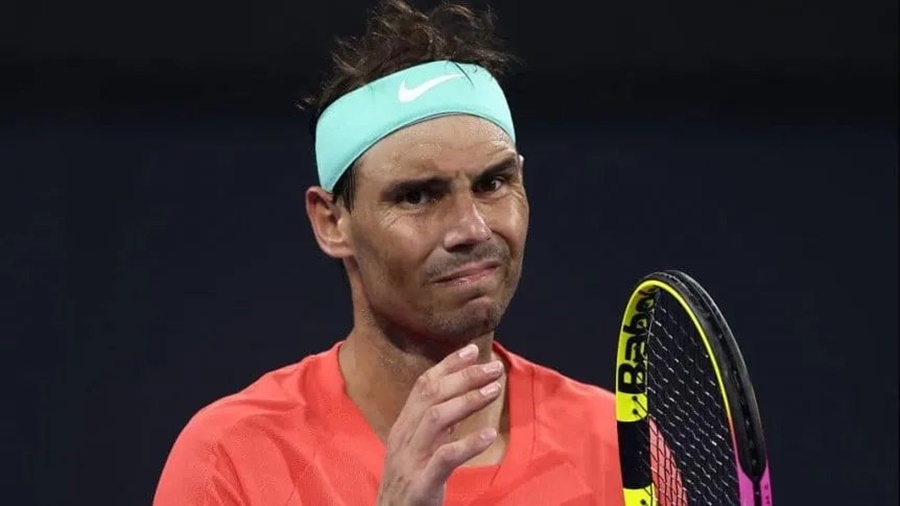 Tenis: Rafael Nadal se lesionó y no podrá jugar el Abierto de Australia