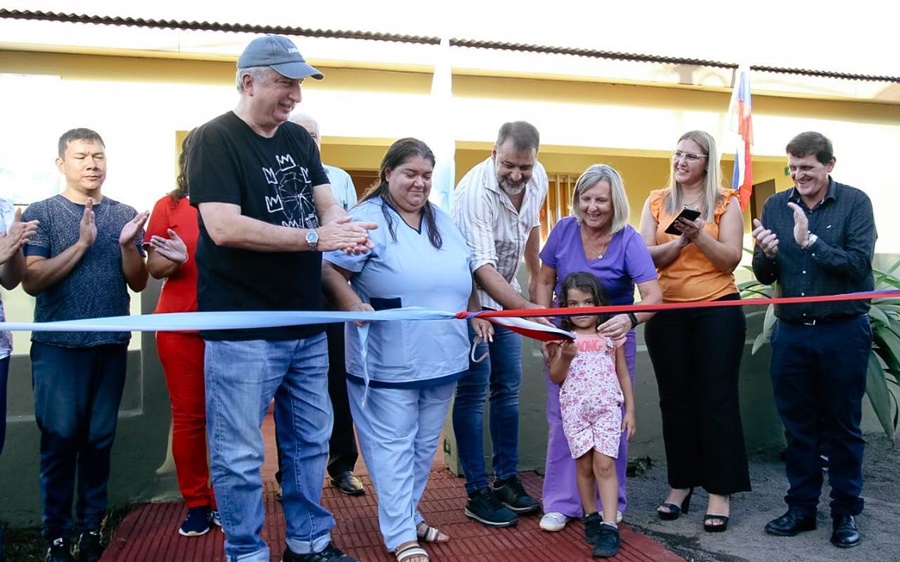 Inauguran ampliación de consultorios, vacunatorio y farmacia en el edificio del Centro de Atención Primaria de la Salud, Barrio Estación Apóstoles