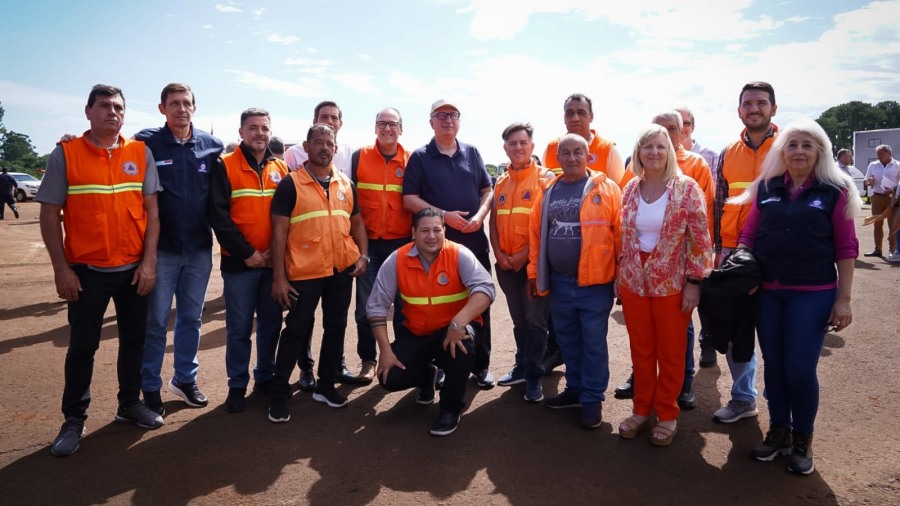 Misiones: Presentaron en el Municipio de Apóstoles la campaña de prevención de incendios "No Me Quemés" y la inauguración de una Estación Meteorológica conectada a la Red Hidrológica Nacional