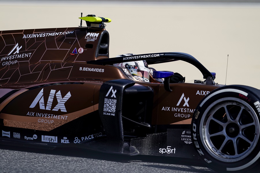 El piloto americano Brad Benavides hará su debut en Fórmula 2 este fin de semana en el Circuito de Bahréin