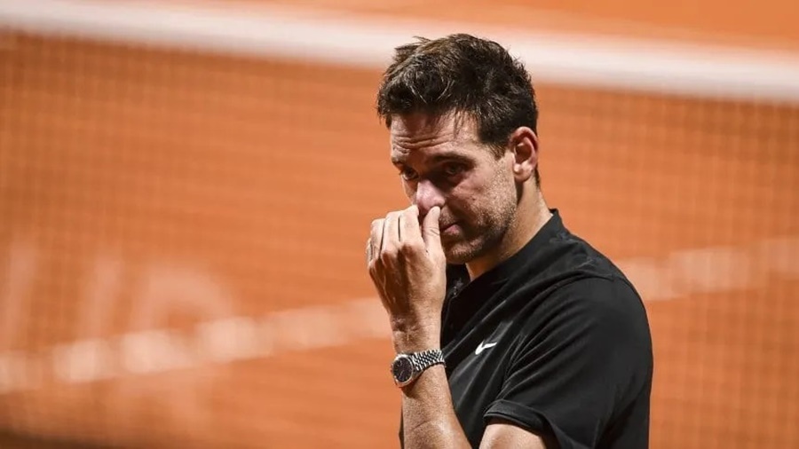 Tenis: Del Potro se bajó del US Open y descartó su vuelta al tenis, "mi cuerpo no me acompaña al 100%"