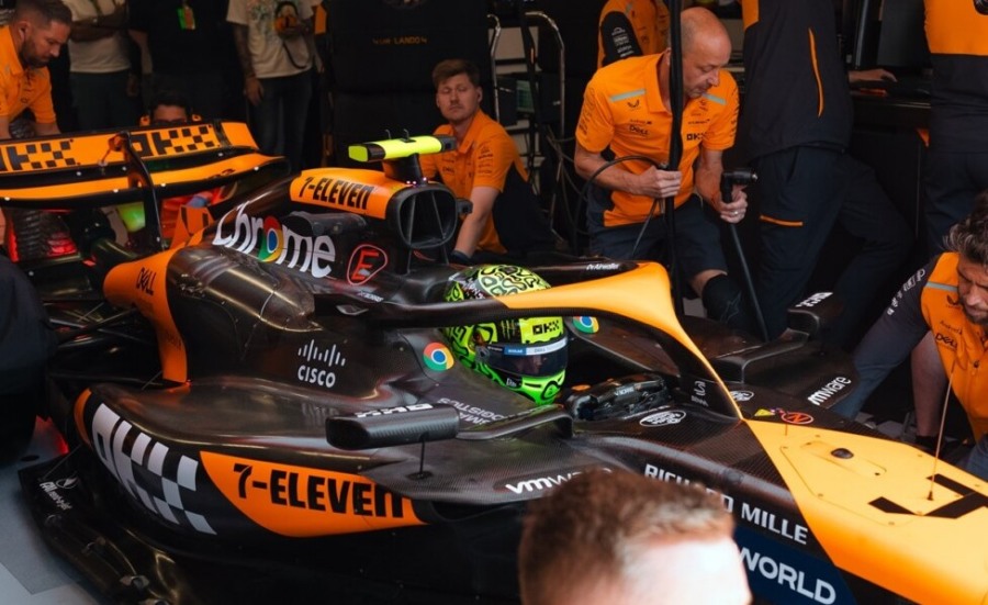 Fórmula 1: Lando Norris le quitó la «Pole» la clasificación del GP neerlandés en Zandvoort a Max Verstappen