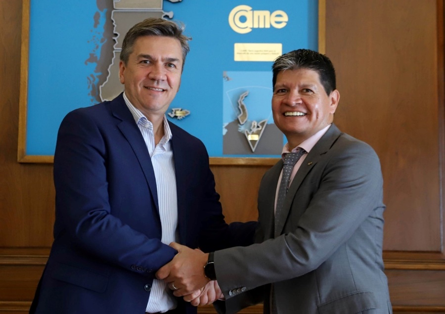 CAME recibió al Gobernador electo de la provincia del Chaco, Leandro Zdero