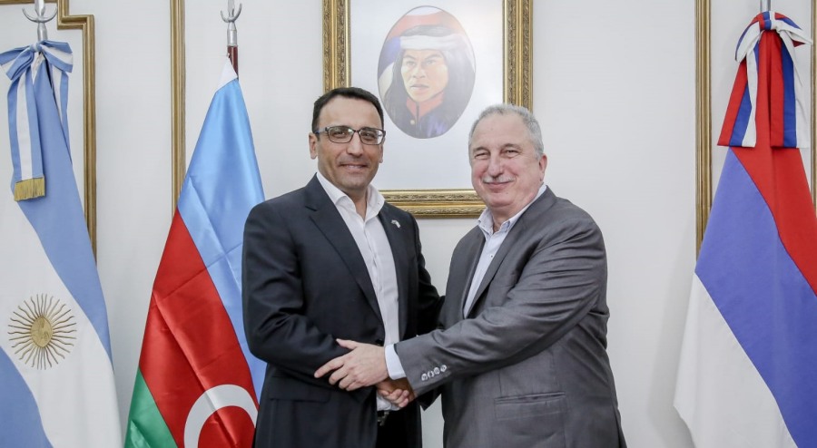 Producción de té y políticas ambientales, los ejes de la reunión entre el Gobernador de la provincia de Misiones y el Embajador de Azerbaiyán