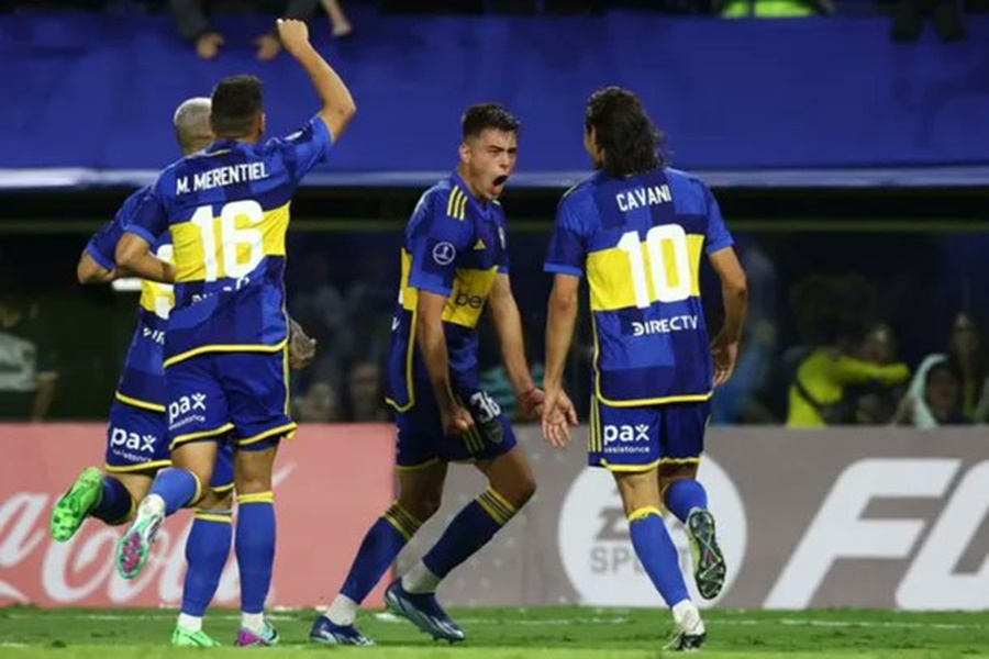En La Bombonera, sin sobrarle nada, Boca Juniors le ganó 1 a 0 a Trinidense de Paraguay por la Copa Sudamericana