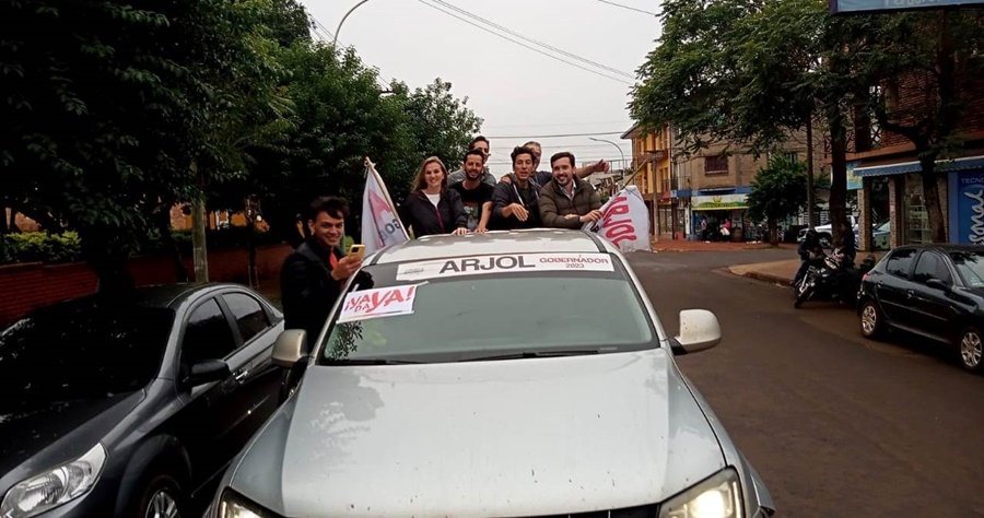 Misiones: Multitudinaria caravana del cierre de campaña de Juntos por el Cambio por Municipios de la zona sur de la provincia