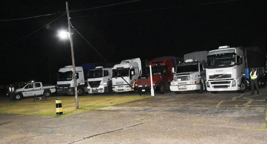 Gendarmería Nacional secuestró de oleaginosas y rodados