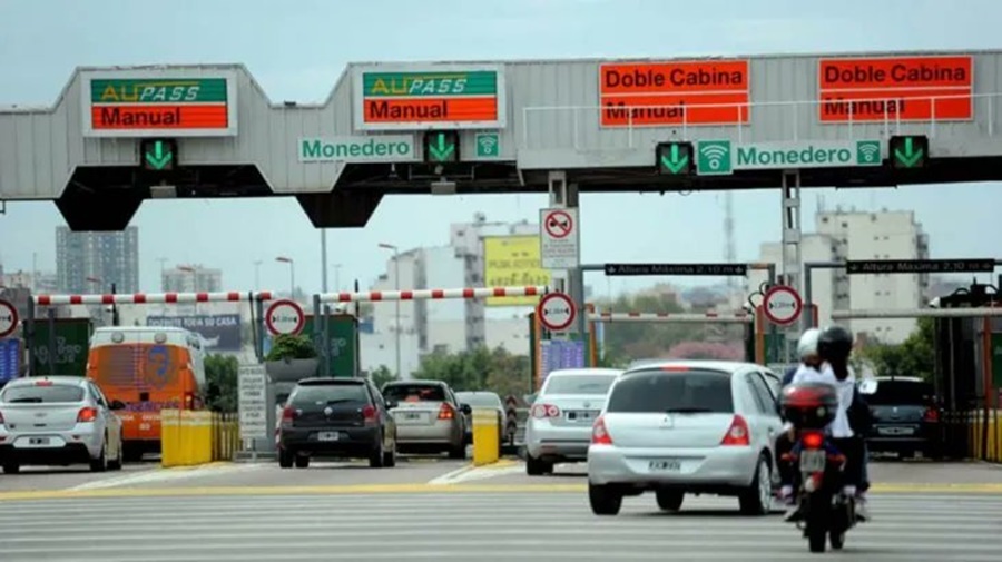 El incremento promedio para los peajes de los accesos norte y oeste a la Ciudad Autónoma de Buenos Aires y de los corredores viales nacionales rondará entre 70 y 100 pesos