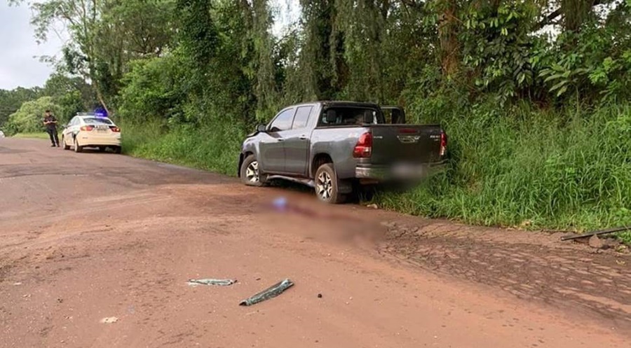 Un hombre de 31 años falleció en un despite vehícular ocurrido en la ciudad de Oberá