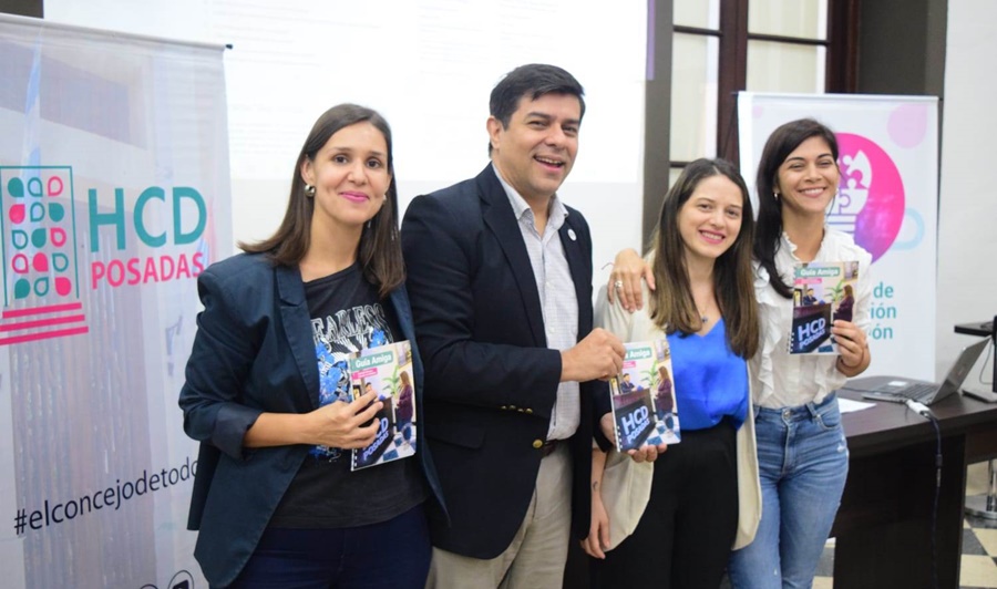 El HCD de Posadas presentó la “Guía Amiga” destinada a la Atención al Ciudadano