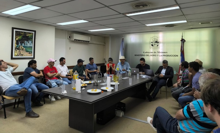 Yerba Mate: Acuerdo clave entre el Ministerio del Agro y los productores yerbateros de la zona norte de la provincia de Misiones