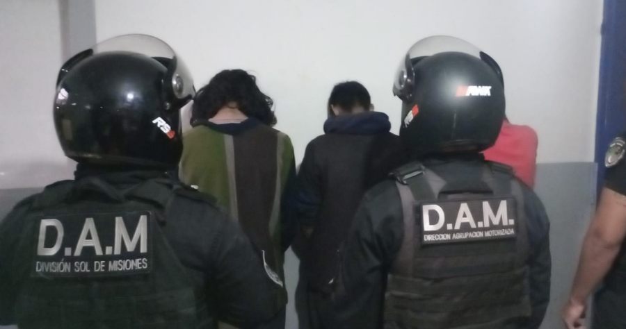 Cuatro intervenciones claves de las patrullas policiales en la ciudad de Posadas