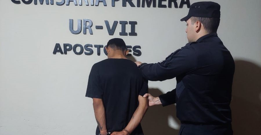 Apóstoles: Un individuo de 24 años, habría protagonizado cuatro ilícitos, terminó detenido y los bienes recuperados