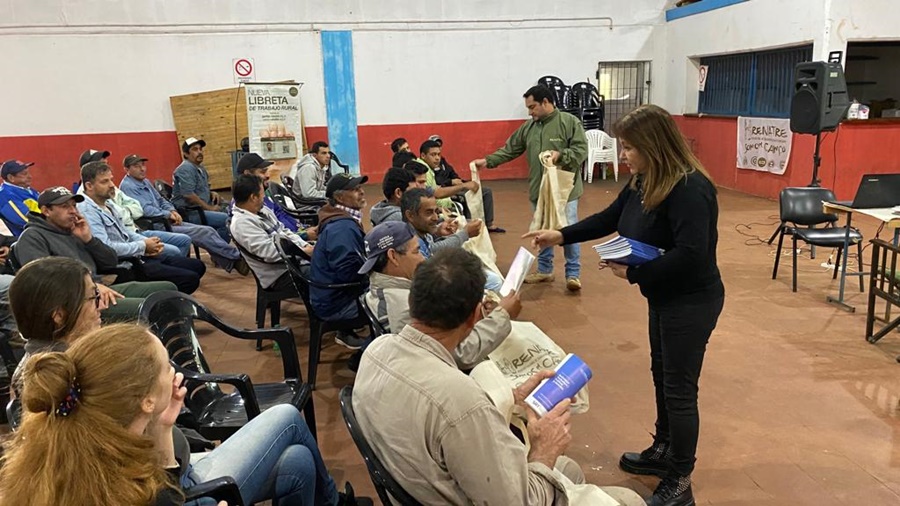 Finalizó un ciclo de capacitaciones para trabajadores rurales dedicados a la yerba mate en Misiones