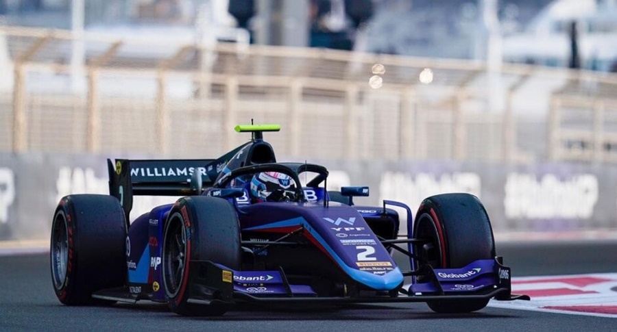Fórmula 2: El piloto argentino Franco Colapinto sufrió algunos problemas mecánicos que lo obligaron a desertar en Yas Marina