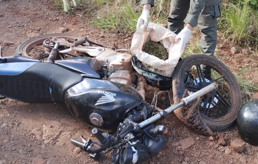 Misiones: Gendarmería Nacional secuestró más de cinco kilos de marihuana, y detuvo a dos individuos