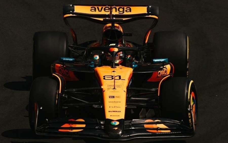 Gran Premio de China, en Shanghai: Oscar Piastri con McLaren anotó su primera "Pole" en la Fórmula 1, George Russell se ubicó segundo y Lando Norris tercero