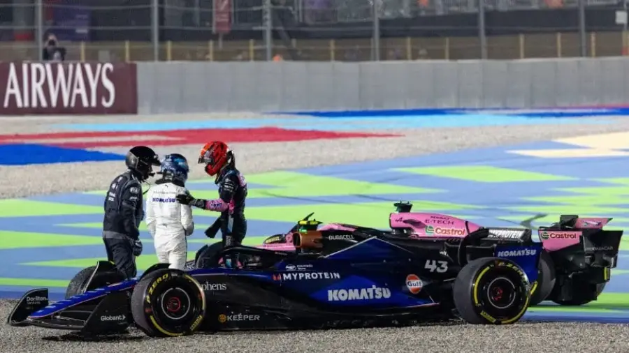 Fórmula 1: El gesto que no se vio de Esteban Ocon con Franco Colapinto, tras el incidente en Qatar