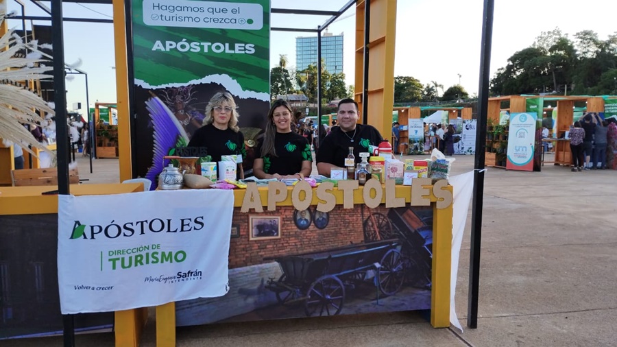 Posadas: El Municipio de Apóstoles dijo presente en la Feria Provincial de Turismo