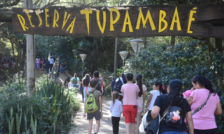 Vacaciones de Invierno 2024 en Apóstoles: Paseo por la Reserva TupáMbaé, con la participación de la familia en general