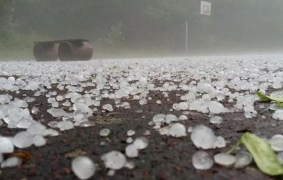 Rige este domingo un alerta amarillo por tormentas fuertes y granizo en dos provincias