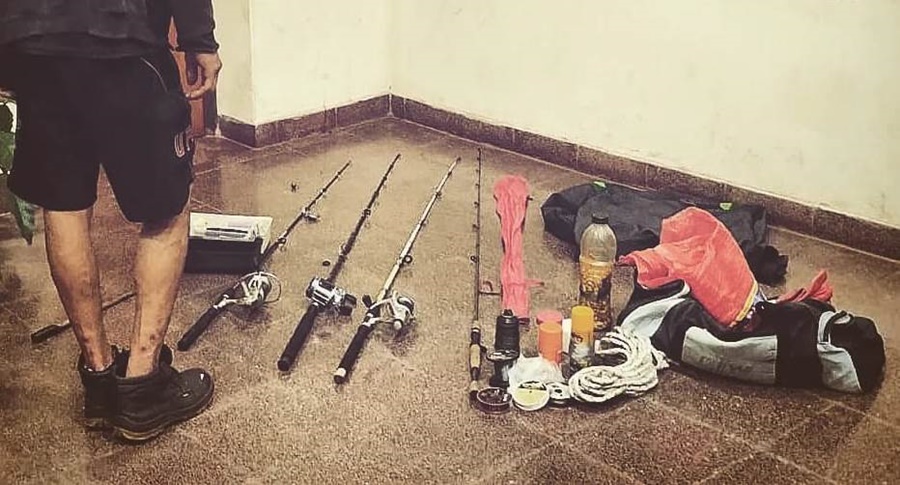 En plena madrugada le dijo a la Policía de Misiones que se iba a pescar, había robado las cañas y reeles