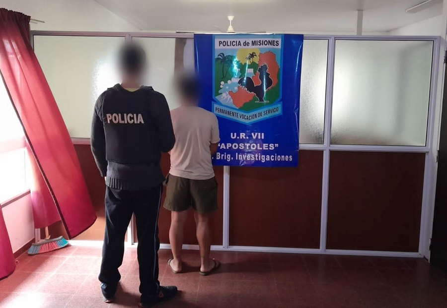 Apóstoles: Sustrajo celulares de un local comercial a punta de cuchillo y fue detenido