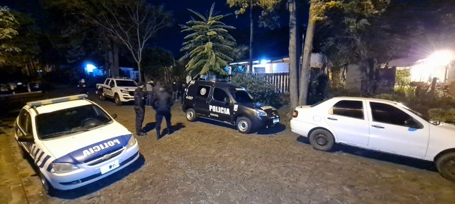 Apóstoles: En tres allanamientos por una causa de robo calificado se detuvo a dos personas